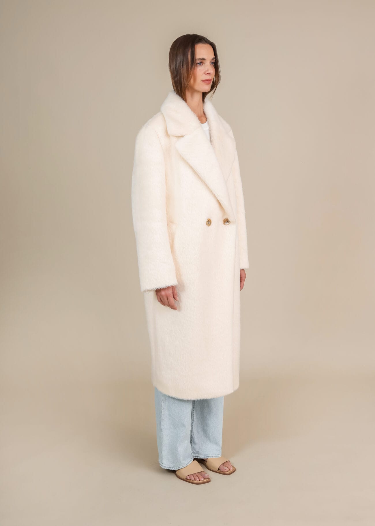 Oversized Baby Suri Alpaca Coat
