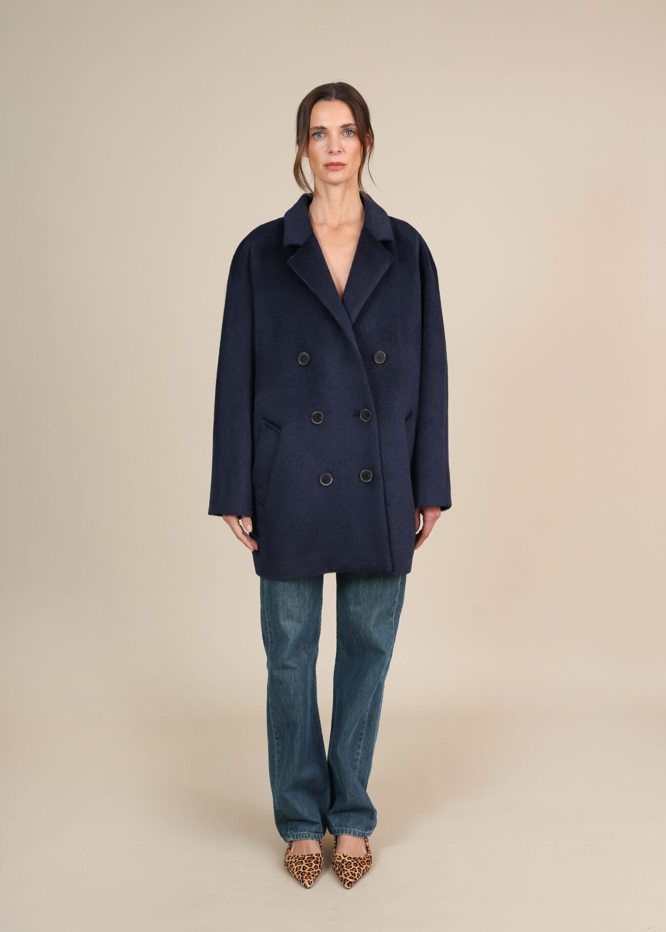 Baby Suri Alpaca Peacoat