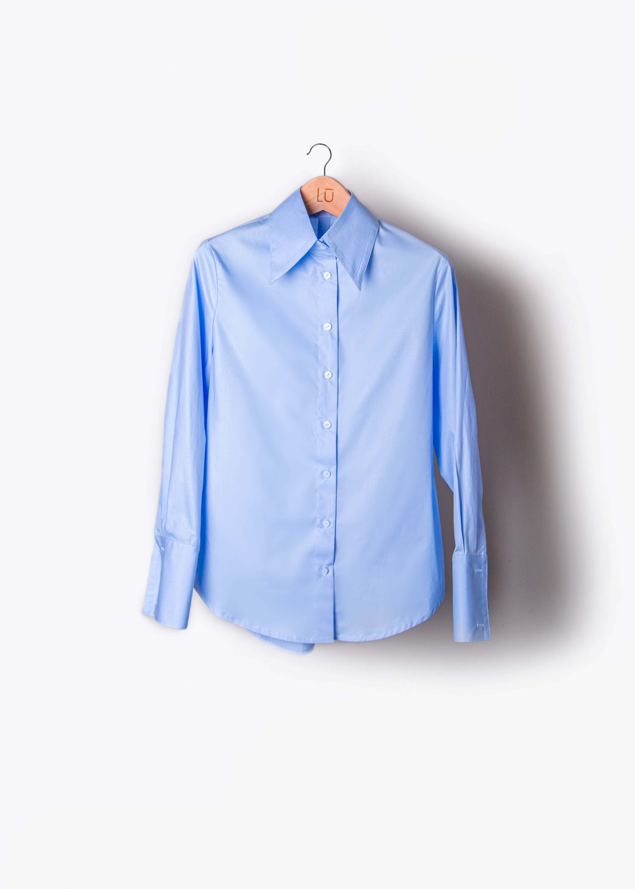 Classic high-collar dress Shirt