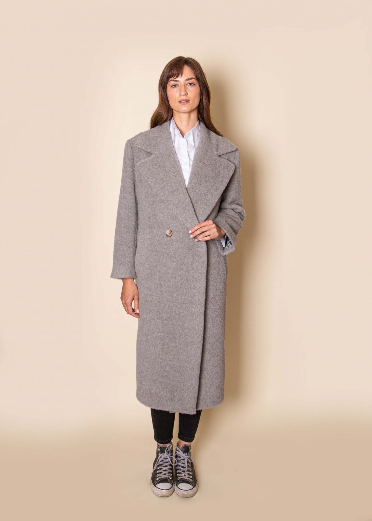 Classic high-collar dress Shirt