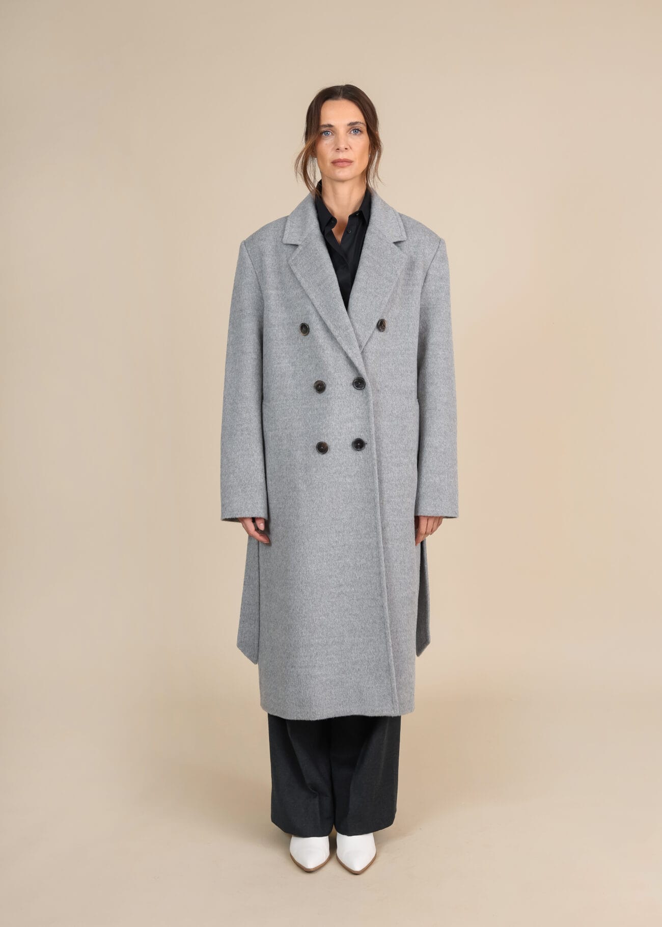 Tailored Baby Alpaca Coat